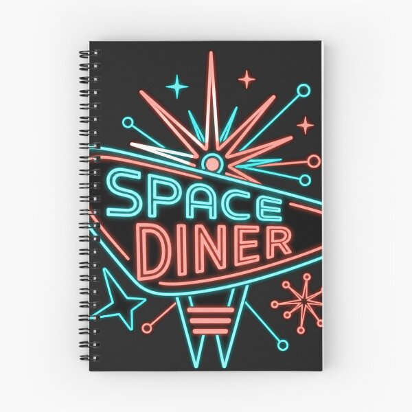 Item preview, Space Diner Atomic Starburst - 1950s Googie Architecture designed and sold by Retro Mood Co.