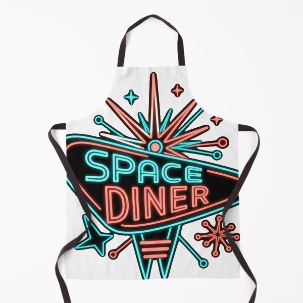Item preview, Space Diner Atomic Starburst - 1950s Googie Architecture designed and sold by Retro Mood Co.
