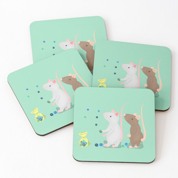 Item preview, Mice playing marbles designed and sold by Daniel Vasco.