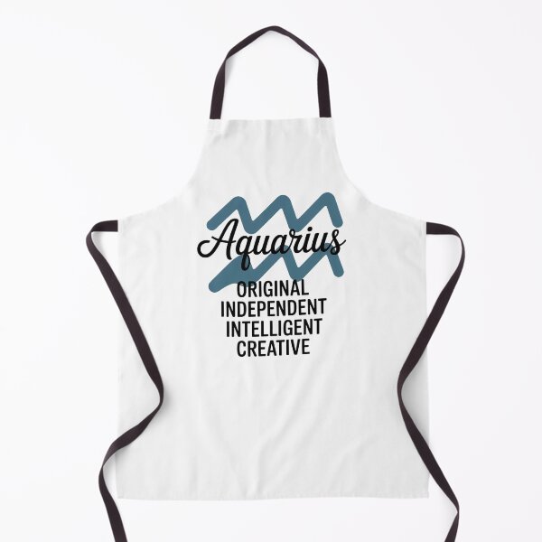 Item preview, Aquarius Zodiac Sign – Original Independent Intelligent Creative Minimalist Astrology Design designed and sold by Cool-cat-art.
