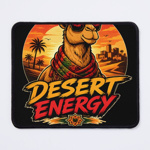 Item preview, Desert Energy | Vintage Desert Sunset & Chill Camel designed and sold by artdesingart.