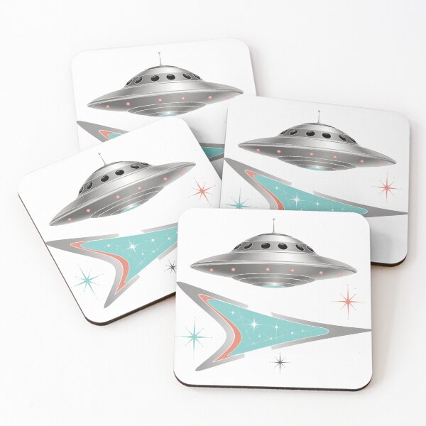 Item preview, Flying Saucer Boomerang - Mid Century Retro Futurism designed and sold by Retro Mood Co.