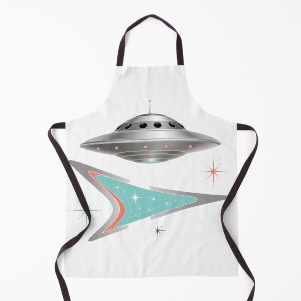 Item preview, Flying Saucer Boomerang - Mid Century Retro Futurism designed and sold by Retro Mood Co.