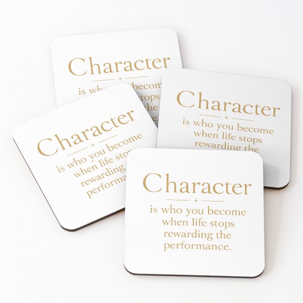 Item preview, Character Is Revealed In Private designed and sold by Ruediaries.