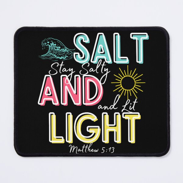 Item preview, Salt and Light Matthew 5:13 Stay Salty and Lit Christian Beach Lover Sun and Waves designed and sold by Forevermore.