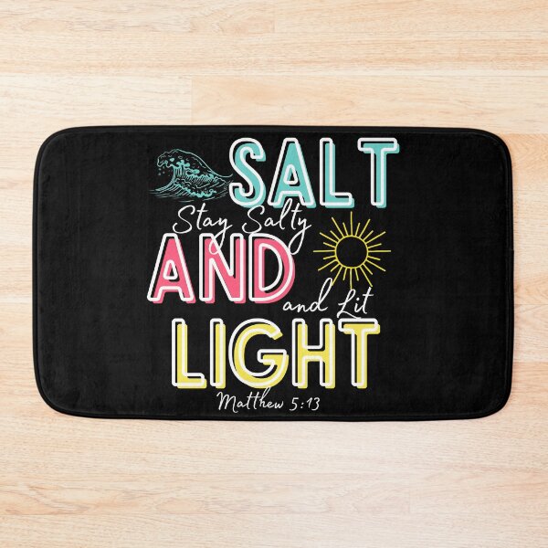 Item preview, Salt and Light Matthew 5:13 Stay Salty and Lit Christian Beach Lover Sun and Waves designed and sold by Forevermore.