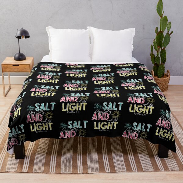 Item preview, Salt and Light Matthew 5:13 Stay Salty and Lit Christian Beach Lover Sun and Waves designed and sold by Forevermore.