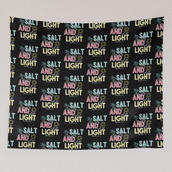 Item preview, Salt and Light Matthew 5:13 Stay Salty and Lit Christian Beach Lover Sun and Waves designed and sold by Forevermore.