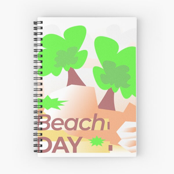 Item preview, Beach DAY Typography - Grainy Pastel Summer Graphic designed and sold by The Nomadic Designs.