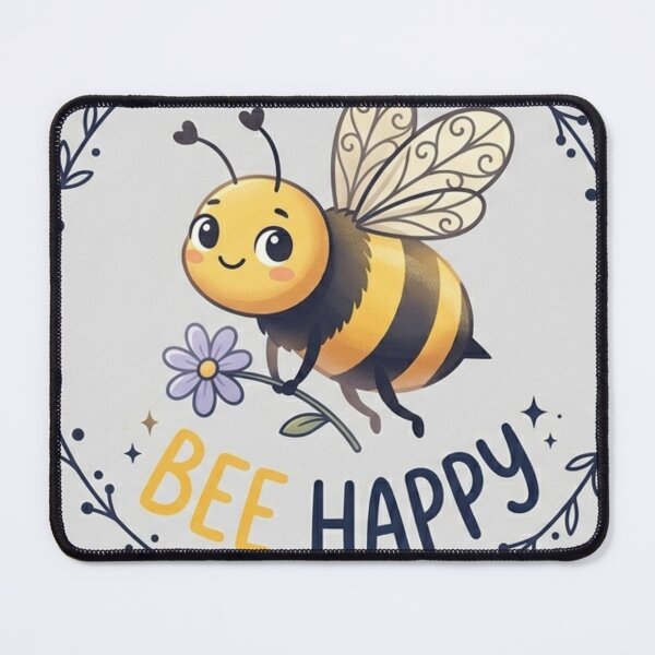 Item preview, Sweet Bee Happy designed and sold by Stickerhaus2.