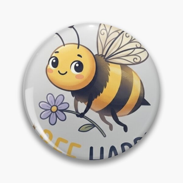 Item preview, Sweet Bee Happy designed and sold by Stickerhaus2.