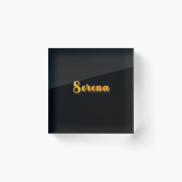 Item preview, Serena Personalized Name - Cool & Cute Custom Gift for Women and Girls designed and sold by Oussinc.