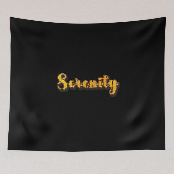 Item preview, Serenity Personalized Name - Cool & Cute Custom Gift for Women and Girls designed and sold by Oussinc.