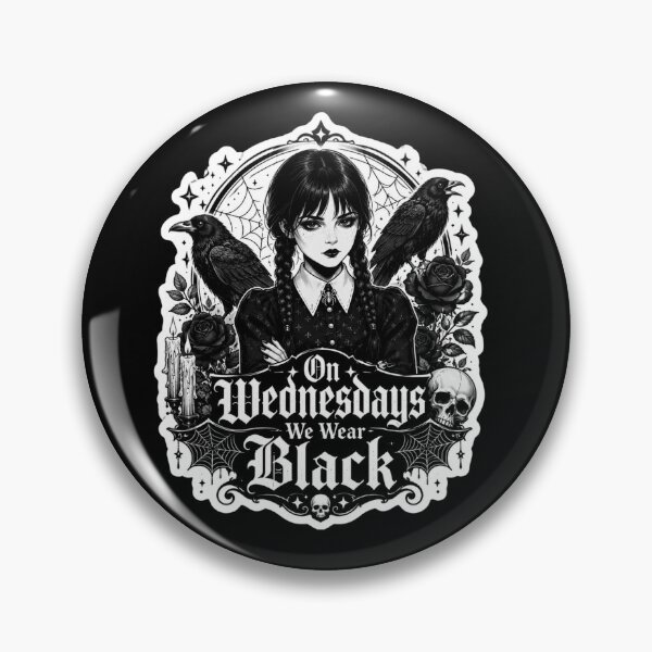Item preview, On Wednesday’s We Wear Black  designed and sold by oldpussboss.