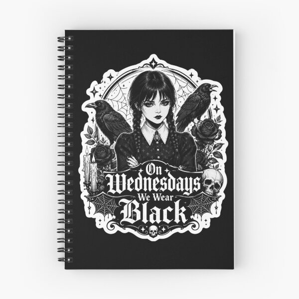 Item preview, On Wednesday’s We Wear Black  designed and sold by oldpussboss.