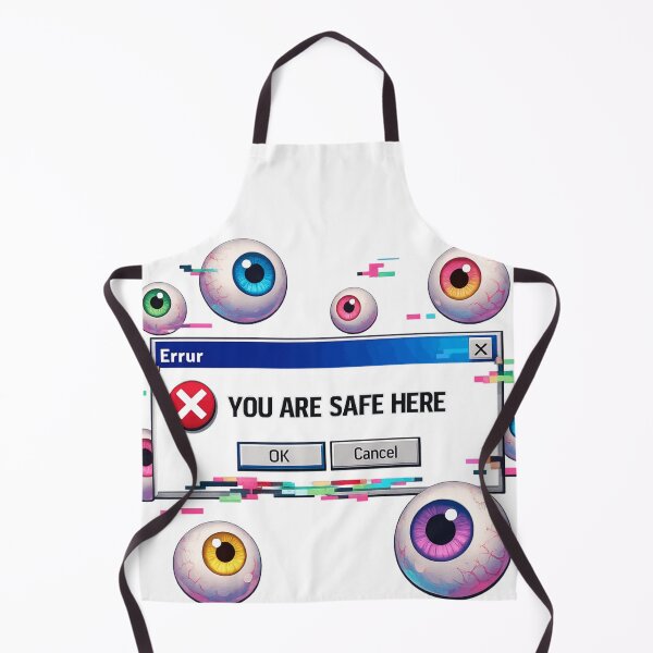 Item preview, You Are Safe Here - Weirdcore Windows 95 Error Message designed and sold by Retro Mood Co.