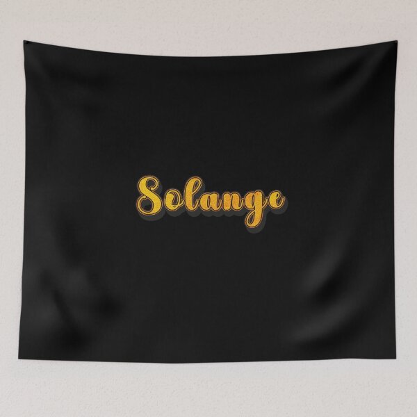 Item preview, Solange Personalized Name - Cool & Cute Custom Gift for Women and Girls designed and sold by Oussinc.