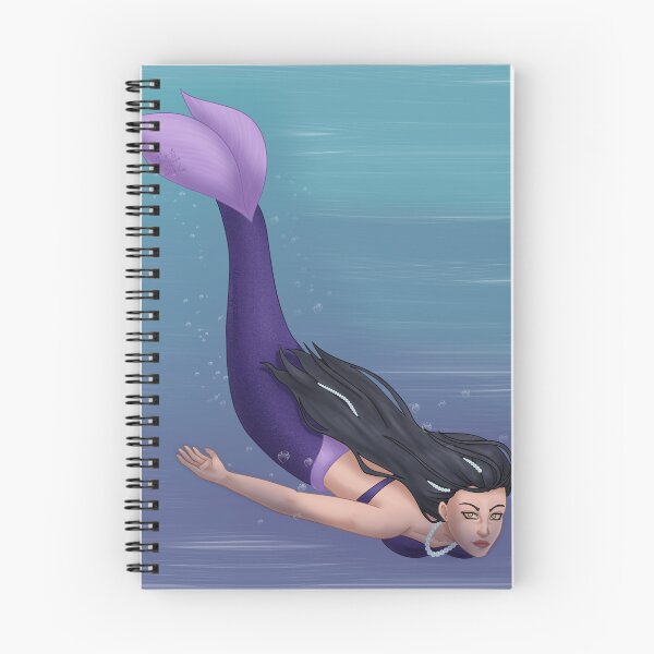 Item preview, Diving mermaid designed and sold by AssortedDrawings.