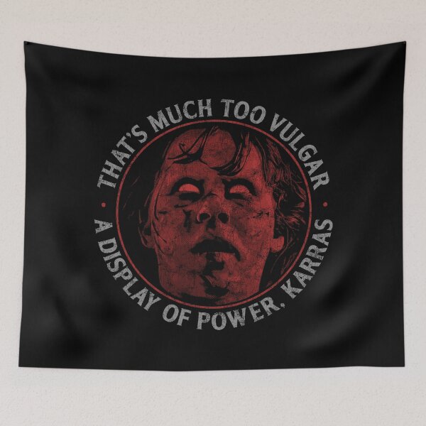Item preview, Copy of Vulgar A Display Of Power The Exorcist 1973 Distressed designed and sold by Power Up Prints.