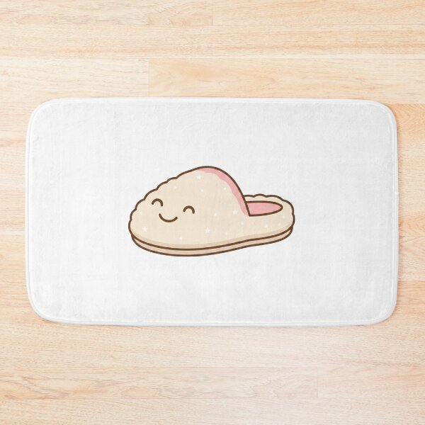 Item preview, Cute Smiling Cozy Slipper Illustration designed and sold by AbanoubStore.