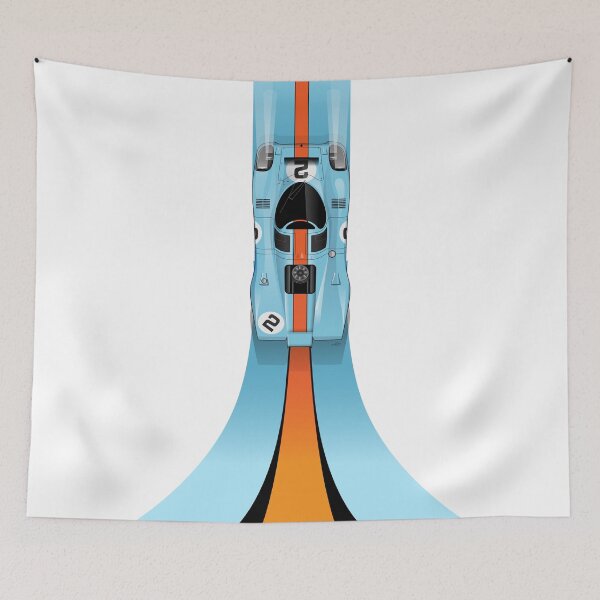 Item preview, 917 Race Car Illustration From above designed and sold by blackdogshop.