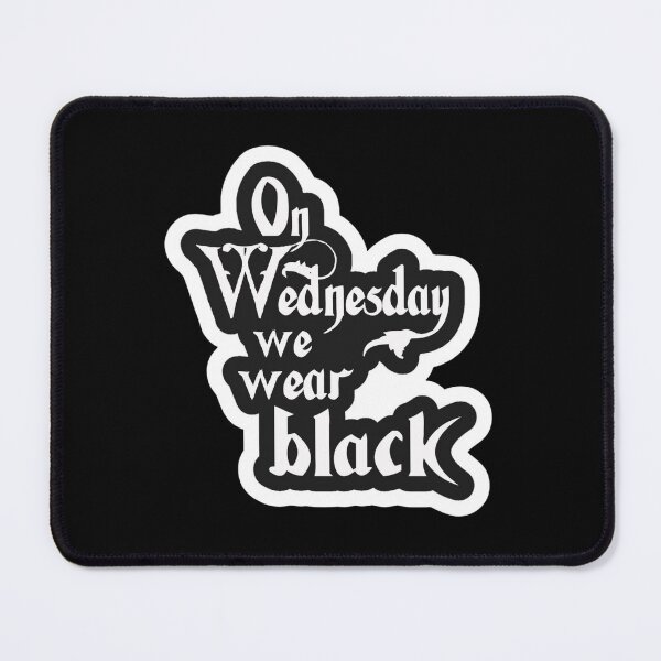 Item preview, On Wednesday’s We Wear Black designed and sold by oldpussboss.