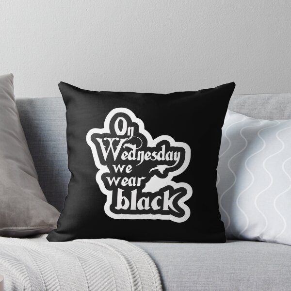 Item preview, On Wednesday’s We Wear Black  designed and sold by oldpussboss.