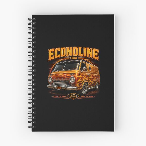 Item preview, 1968 Ford Econoline Classic Van American Road Culture Vintage Art designed and sold by TheArtOfCar.