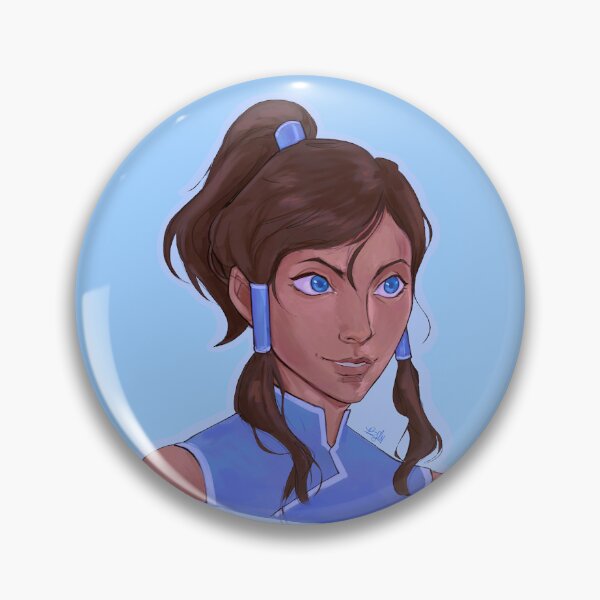 Item preview, Korra sticker headshot designed and sold by btterfly13.