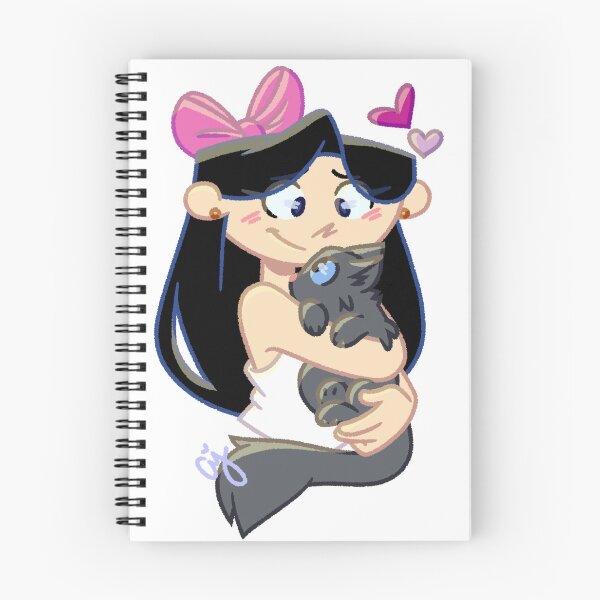Aperçu de l'œuvre Isabella avec un chaton créée et vendue par KingCottonCandy.