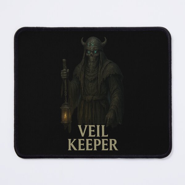 Item preview, Veil Keeper Viking Skeleton Lantern Horned Helmet designed and sold by Mythborn Saga.