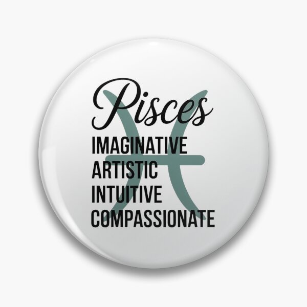 Item preview, Pisces Zodiac Sign – Imaginative Artistic Intuitive Compassionate Minimalist Astrology Design designed and sold by Cool-cat-art.