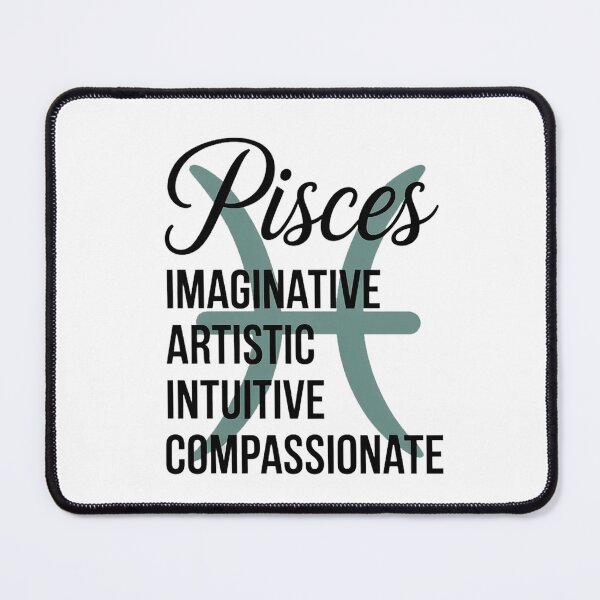 Item preview, Pisces Zodiac Sign – Imaginative Artistic Intuitive Compassionate Minimalist Astrology Design designed and sold by Cool-cat-art.
