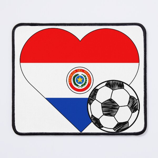 Item preview, Paraguay Soccer Heart Design designed and sold by FinalScoreClub.