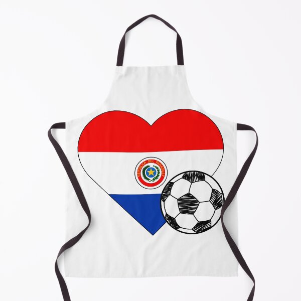 Item preview, Paraguay Soccer Heart Design designed and sold by FinalScoreClub.