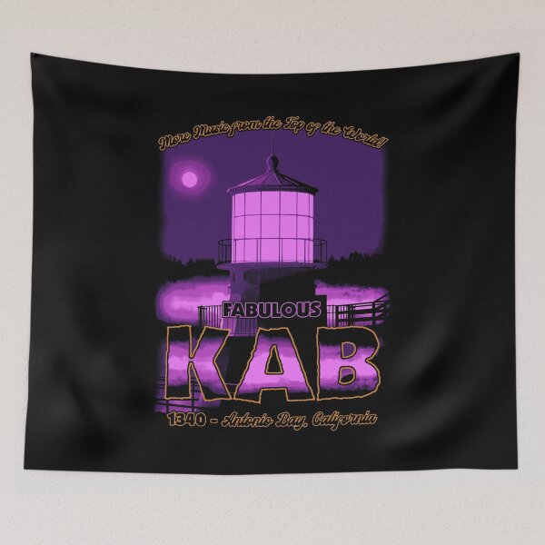 Item preview, John Carpenter 1980 The Fog KAB Radio 1340 designed and sold by Power Up Prints.
