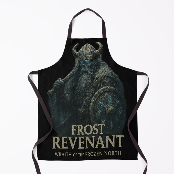 Item preview, Frost Revenant Viking Shield Helm of Awe Glow Eyes designed and sold by Mythborn Saga.