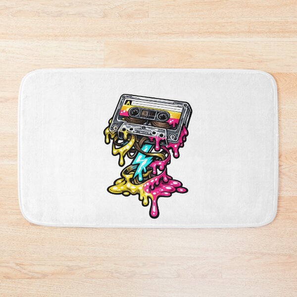 Item preview, Dripping Neon Mixtape Cassette designed and sold by VintageArto.