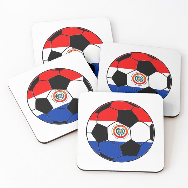 Item preview, Paraguay Flag Soccer Ball designed and sold by FinalScoreClub.