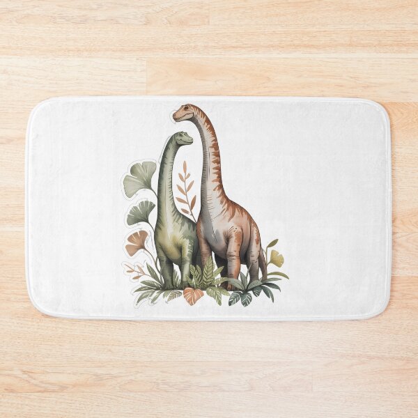 Item preview, Brachiosaurus & Ginkgo Watercolor designed and sold by NiftyWrx.