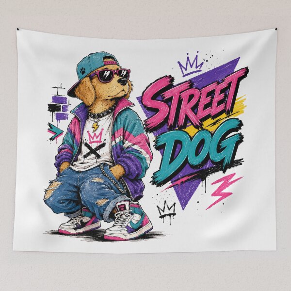 Item preview, The Colorful Stray Dog designed and sold by JonelleTshirts.