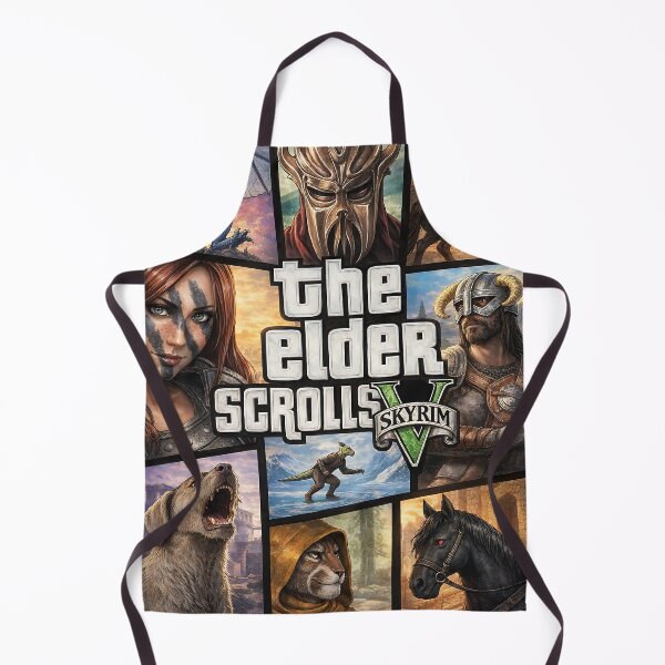 Item preview, Skyrim Meets Gta Fan Art designed and sold by My Artprintz.