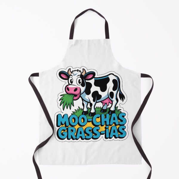 Item preview, Moo-chas Grass-ias Cow Fun designed and sold by NiftyWrx.