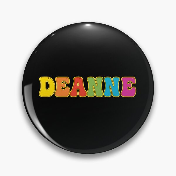 Item preview, ❤️ Deanne Personalized Name Wavy Retro Shirt, Coffee Mug, Sticker Gift designed and sold by HelixPedia.