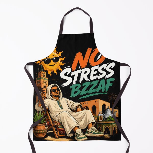 Item preview, No Stress Bzzaf | Funny Relaxed Moroccan Summer designed and sold by artdesingart.