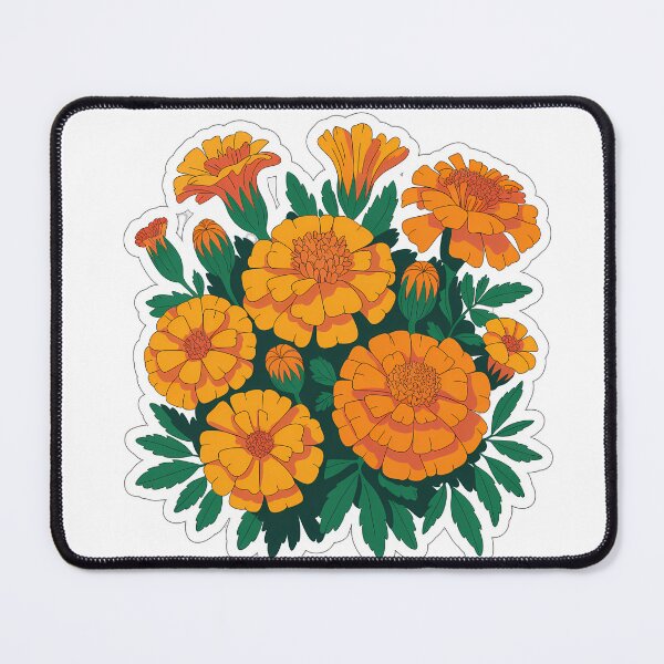 Item preview, Vibrant Marigold Bloom designed and sold by NiftyWrx.
