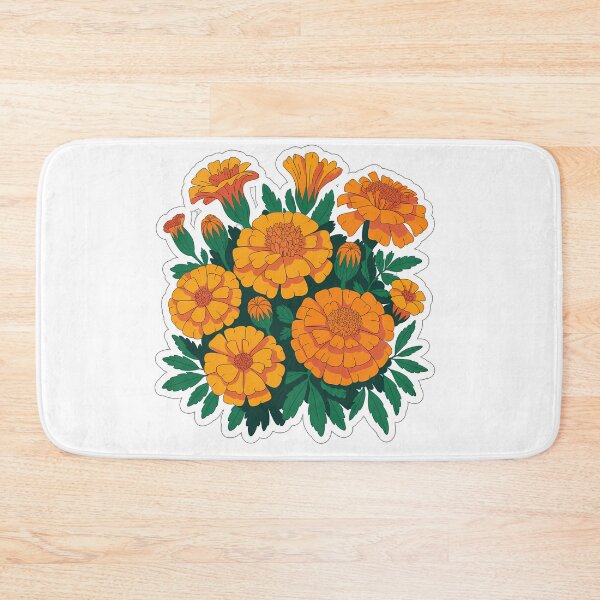 Item preview, Vibrant Marigold Bloom designed and sold by NiftyWrx.