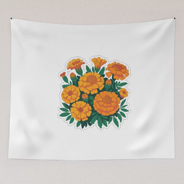 Item preview, Vibrant Marigold Bloom designed and sold by NiftyWrx.