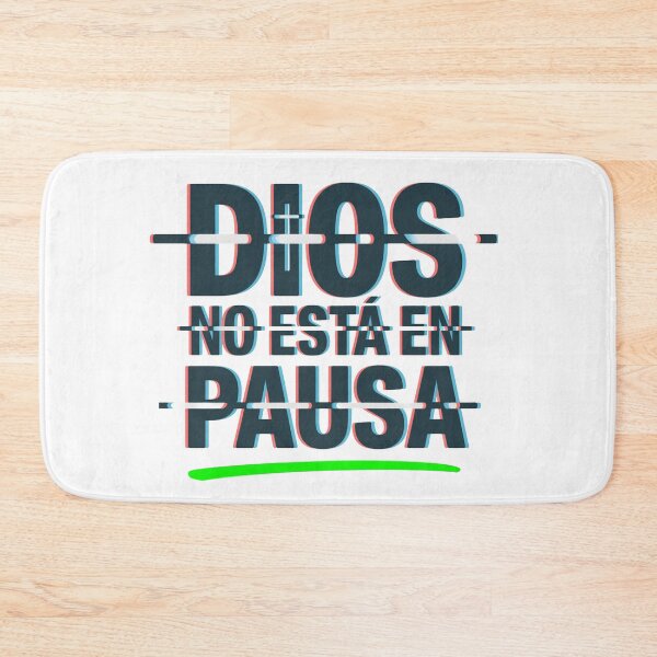 Item preview, God Is Not On Pause - Spanish Christian T-Shirt | Bold Glitch Faith Latino Gift designed and sold by EvolusionPro.