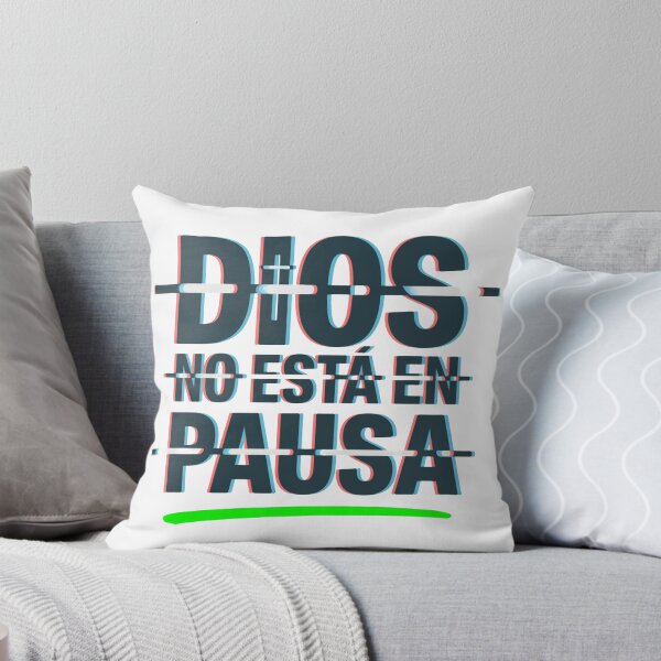 Item preview, Dios No Esta En Pausa - Spanish Christian T-Shirt | Bold Glitch Faith Latino Gift designed and sold by EvolusionPro.